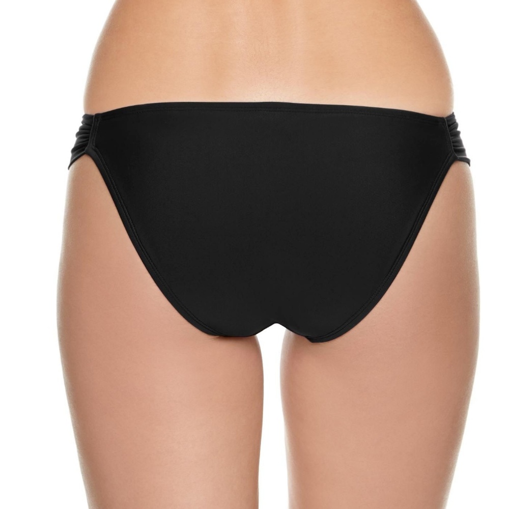 Arizona Black  Hipster Swimsuit Bottoms Junior - Picture 2 of 2